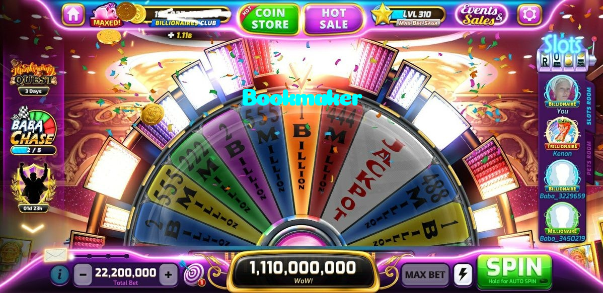 Bookmaker casino presented on mobile device in Pakistan with slots and live games
